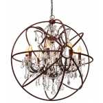 Подвесная люстра Loft IT Foucaults Orb Crystal Loft1897/6