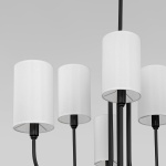 Подвесная люстра Eurosvet Abbey 60164/6 черный Smart