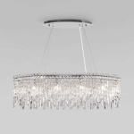 Подвесная люстра Eurosvet Blitz 60159/10 хром/ прозрачный хрусталь Strotskis Smart Smart