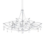 Подвесная люстра Loft IT Mira 10590/1000 Silver Asfour