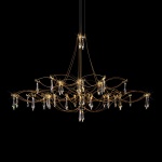 Подвесная люстра Loft IT Mira 10590/1000 Gold Asfour