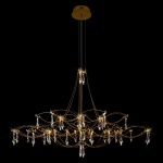 Подвесная люстра Loft IT Mira 10590/1000 Gold Asfour
