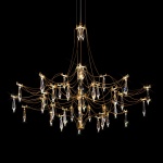 Подвесная люстра Loft IT Mira 10588/800 Gold Asfour