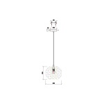 Подвесной светильник Vele Luce Milan VL5724P11