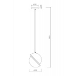 Подвесной светильник Freya Element FR5181PL-01CH