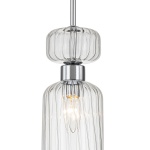 Подвесной светильник Escada Gloss 1141/1S Chrome/Clear