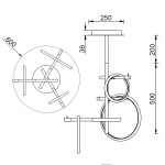 Потолочный светильник Vele Luce Bellezza VL7262L03