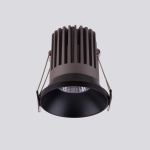 Встраиваемый светодиодный светильник Elektrostandard Nuta 25026/Led 7W 4200K BK черный a056781