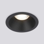 Встраиваемый светодиодный светильник Elektrostandard 15266/LED черный a055719