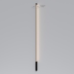 Настенный светодиодный светильник Elektrostandard Alto LED черный 4000K 40134/LED a069822