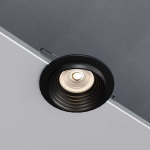 Встраиваемый светильник Elektrostandard 25007/01 GU10 чёрный a064251