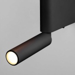 Настенный светодиодный светильник Elektrostandard Sarca LED черный 4000К 40111/LED a063692