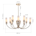 Подвесная люстра ST Luce Elegra SL1402.253.10