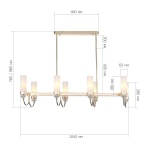 Подвесная люстра ST Luce Elegra SL1402.263.08