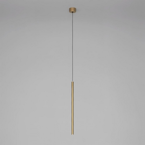 Подвесной светодиодный светильник Elektrostandard Flinn 50263 LED 4W 4000К латунь a072222