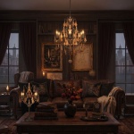 Настольная лампа Loft IT Chateau 10559T