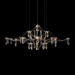 Подвесная люстра Loft IT Mira 10587/1000 Silver Asfour