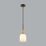 Подвесной светильник Odeon Light Lolla Midcent 6625/1B