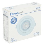 Встраиваемый светодиодный светильник Feron.ONE AL541 52047