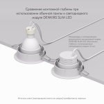 Встраиваемый светильник Denkirs Randers DK2026-WH