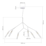 Подвесной светильник Evoluce KAITO SLE1129-503-06