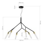 Подвесной светильник Evoluce KAITO SLE1129-403-06